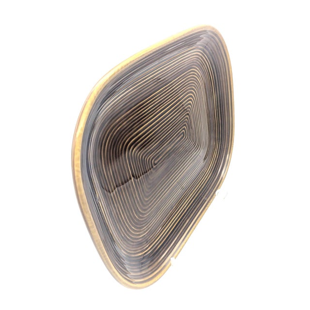 1970s Stoneware Serving Platter For Sale In Miami - Image 6 of 10
