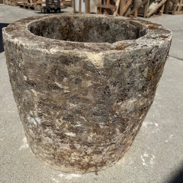 Early 20th Century Antique Limestone Trough For Sale - Image 5 of 9