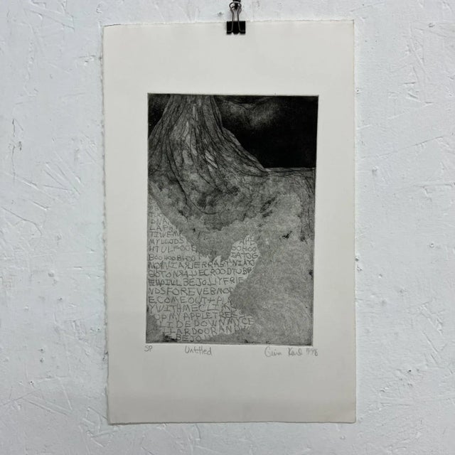 AMBIANIC presents Art by Gina Kail November 1998 SP Untitled Come Out + Play 10.25 x 16.25 Preowned original vintage art...