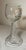 Glass Large Vintage Enameled Blown Clear Glass German Chalice Goblet W/ Wax Seal Wine For Sale - Image 7 of 14