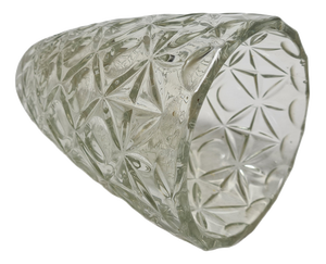 Art Deco Crystal Vase, Former Czechoslovakia, 1950s