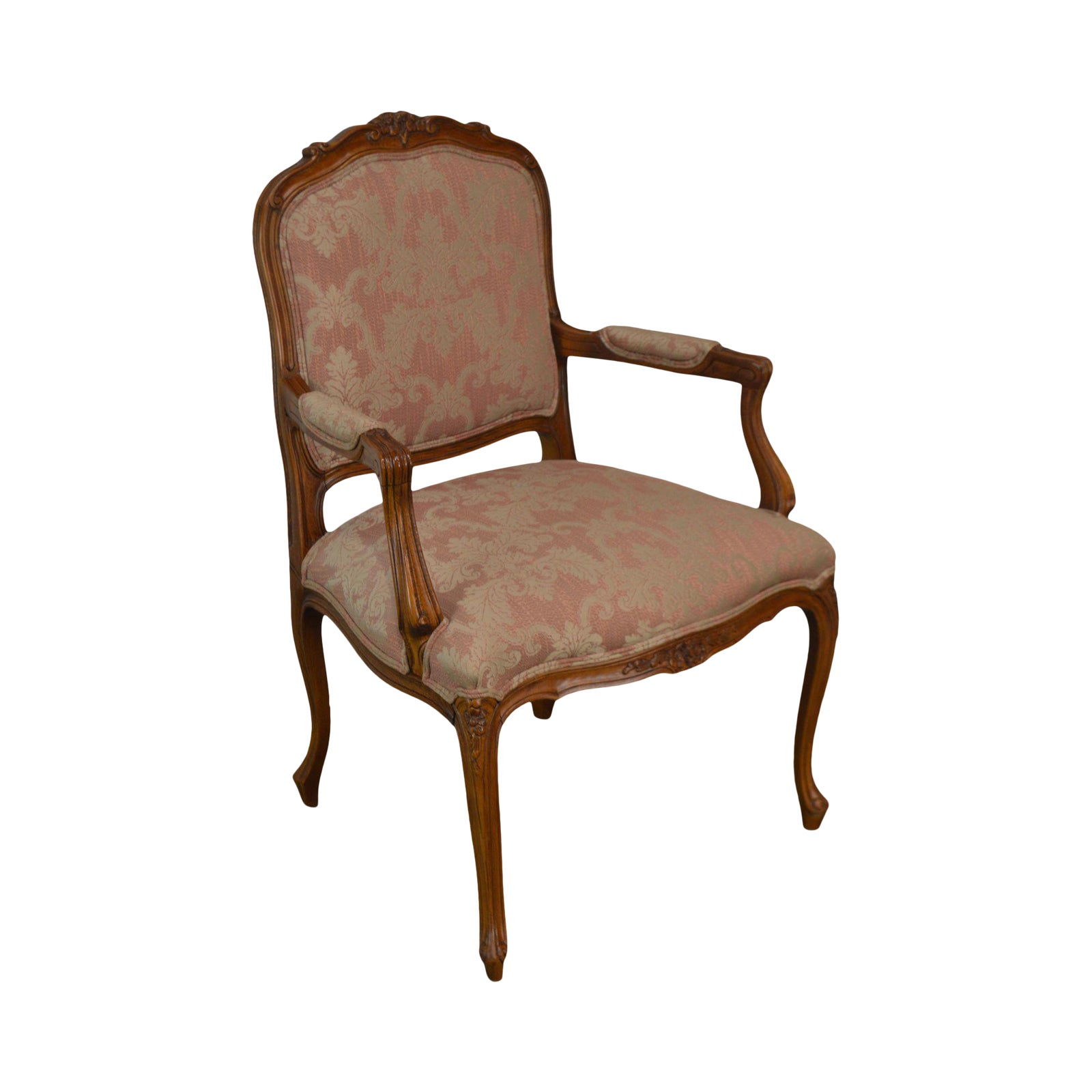 Ethan Allen French Louis XV Style Armchair Chairish