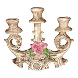 Example of Capodimonte Candle Holders