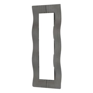 Waved Wall Mirror from Lorenzo Burchiellaro, Italy, 1975 For Sale