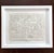 Abstract Barbara Beck Graphite on Paper, Cut Paper Collage in White Frame For Sale - Image 3 of 3