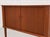 Danish Mid Century Modern Tambour Door Jr. Credenza / Vinyl Record Storage Cabinet, Circa 1960's For Sale - Image 9 of 13