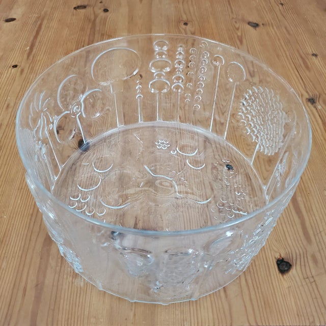 Mid-Century Modern 1960s Oiva Toikka Large Bowl For Sale - Image 3 of 4