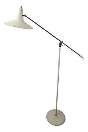 Floor Lamp Panama Model attributed to Wim Rietveld, 1950s