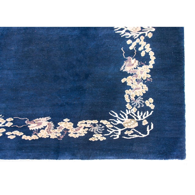 Chinese Early 20th Century Chinese Peking Rug For Sale - Image 3 of 15
