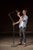 An articulated floor lamp developed by Dazor. The lamp features several working joints allowing for a full range of motion...