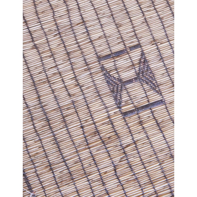 Wood 1960s Nomadic Sahara Desert Tuareg Mat - 14.3 X 6.8 Ft For Sale - Image 7 of 8