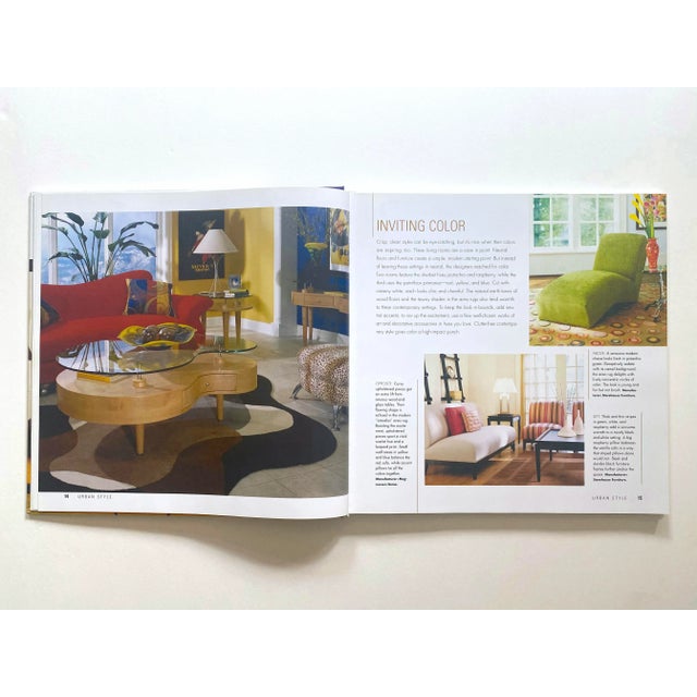 Paper " Urban Style Contemporary Interiors " First Edition Hardcover Interior Design Survey Book For Sale - Image 7 of 13