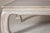 Teak Ming Style Whitewash Coffee Table with Chow Legs and Carved Apron For Sale - Image 9 of 12