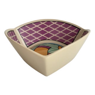 Vintage Flash One Fruit Dish with Handle by Dorothy Hafner for Rosenthal, Germany, 1980s For Sale
