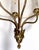 Mid 20th Century Restored Six Arm Brass Drum Shade Chandelier For Sale In New York - Image 6 of 8