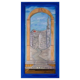 Carlo Massimo Franchi, Milan: The Future Is Here, Mixed Media For Sale