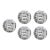 Mid Century Modern Charcuterie Plates-Set of 5 For Sale