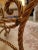 Mid 20th Century Vintage Italian Gold Rope and Tassel Coffee Table For Sale - Image 5 of 6