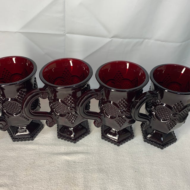 Add a touch of timeless elegance to your holiday table or glassware collection! Up for sale is a beautiful matching set of...