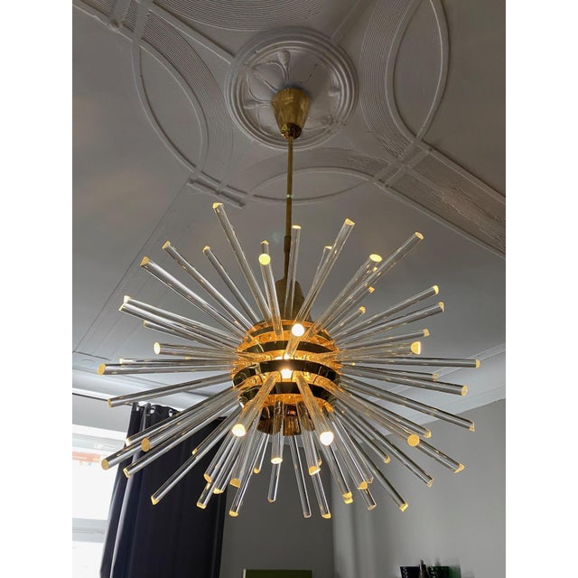 Mid-Century Modern Miracle Chandelier from Bakalowits & Söhne, 1970s For Sale - Image 3 of 15