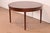Baker Furniture Style Antique French Regency Louis XVI Mahogany Extension Dining Table, Newly Refinished For Sale - Image 10 of 13