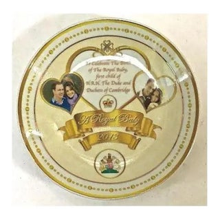 Porcelain Royal Baby Commemorative Plate For Sale