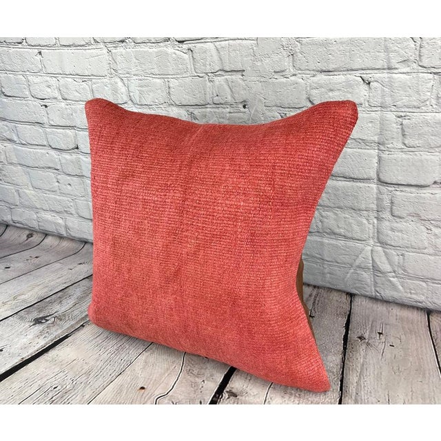 Vintage Pillow Case Turkish Hemp Pillow Decorative Hemp Pillow Dry cleaning only. PILLOW INSERT IS NOT INCLUDED