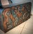 Armani Casa Lounge Chair With Custom Relief Artwork by Lance Kleinsmith Artist Signed, Brutalist Designer Chair For Sale - Image 6 of 11