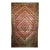Antique Senneh Area Rug, Hand-Knotted Wool, Hashtrang Allover Paisley Pattern, Red, Navy & Multicolor, 4x6 For Sale