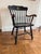 Late 20th Century University of Chicago Captain’s Chair, Windsor-Style Armchair For Sale - Image 11 of 17