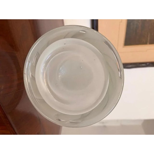 Vintage Glass Vase, 1980s For Sale - Image 6 of 8