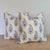 Textile Katie Leede Mughal Garden Pillows With Blue Striped Backs- Pair For Sale - Image 7 of 7