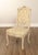 Wood French Louis XV Style Set of Six Distress Painted Dining Chairs For Sale - Image 7 of 12