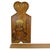 Vintage Wooden Frog Wall Plaque Note Holder Hand Painted Folk Art For Sale - Image 4 of 12