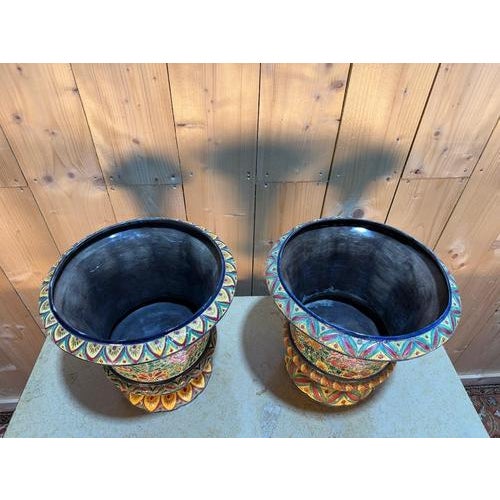 Period: 20th century Style: Orientalism Condition: Fully restored Material: Porcelain Length: 40Width: 40Diameter:...