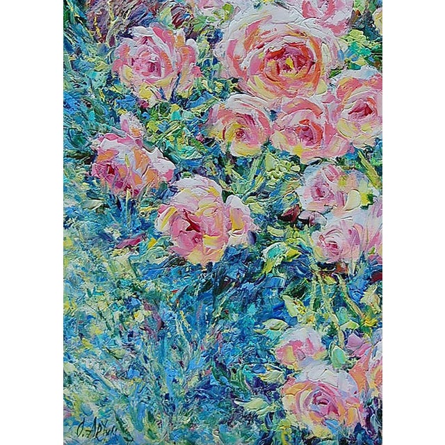 Oil Painting Ah, the Roses Fell Out of the Basket Kotmin Olga | Chairish