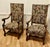 A Pair of French arts and crafts gothic walnut library chairs These beautiful chairs date from around 1880, recently...