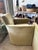 Upholstered Swivel Chairs Pair For Sale - Image 17 of 17