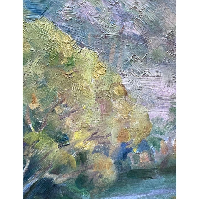Impressionist Framed Original Impressionist Landscape, Signed Lynn Gertenbach For Sale - Image 3 of 10