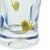 Transparent Annieglass Tropical Fish Art Glass Vase Blue Rim 5.5" Santa Cruz For Sale - Image 8 of 12