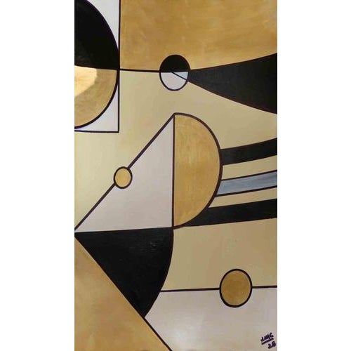 Anna Maria Caboni, Geometry 1, Acrylic Painting, 2026 For Sale - Image 3 of 3