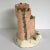 Sized Peach Colored Staffordshire Castle Cottage Pastille Burner Spill Vase For Sale - Image 4 of 13