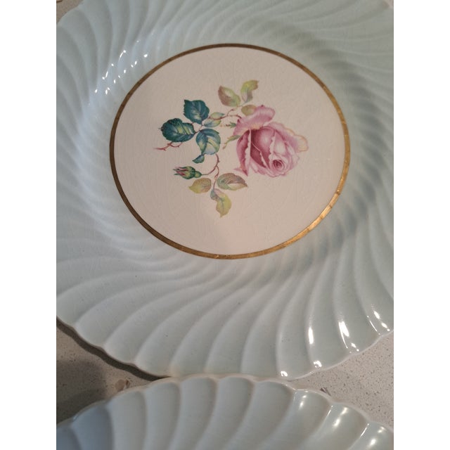 1940s BurleighWare Dessert Plates - Set of 12 For Sale - Image 15 of 18