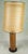Mid-Century Modern Mid 20th Century Mid Century Modern Gruvwood Lamp Walnut and Black Metal Base For Sale - Image 3 of 14