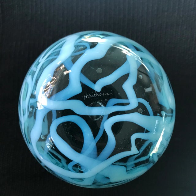 1970’s Richard Harkness Glass Bowl For Sale In Richmond - Image 6 of 7