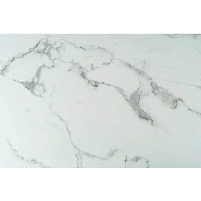 Finneas Rectangular Dining Table Set in Black and White For Sale - Image 4 of 5