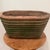 Vintage Large Rustic Oval Terracotta Wide - Ribbed Oval Planter With Natural Patina For Sale - Image 4 of 12