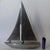 Vintage French Aluminium Sailboat Figurine, 1970s For Sale - Image 6 of 8