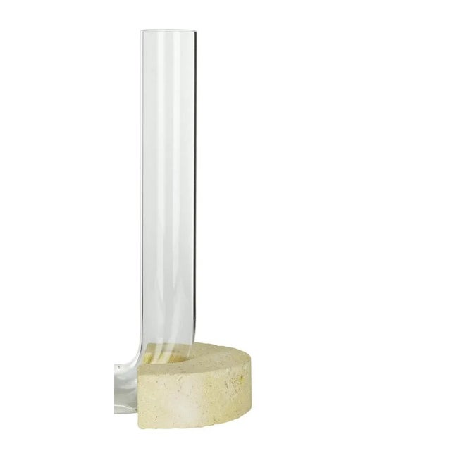 Clear Cochlea Jar Vase by Coki Barbieri For Sale - Image 4 of 6