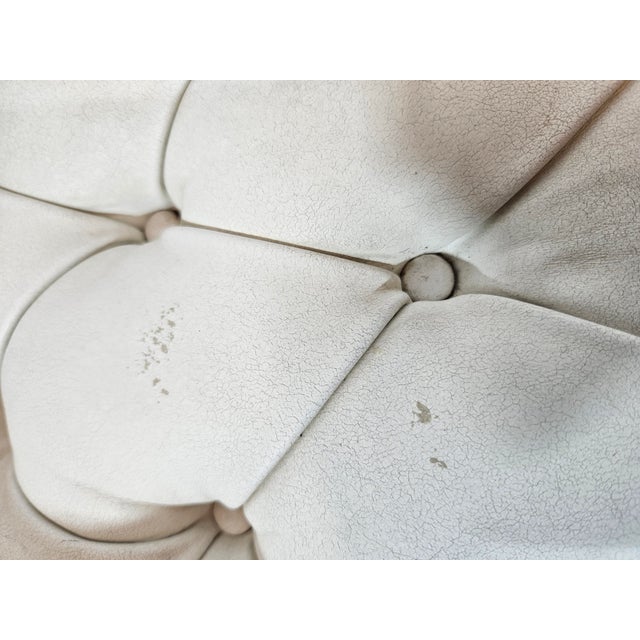 Ivory Chesterfield Armchairs, England, 1960s, Set of 2 For Sale - Image 8 of 16